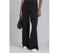 Religion Religion Black Luscious Knitted Quiet Luxury Joggers with Skull & Crossbone Jacquard