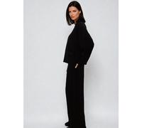 Religion Religion Black Rick Slouchy and Soft Knitted Co-ord Lounge Trousers