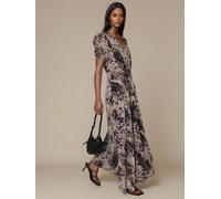 Religion Religion Brown Isabel Maxi Tea Brown Dress In Natural Animal Leopard Print Brown 40