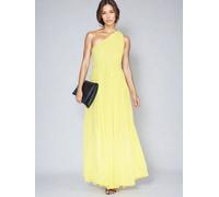 Religion robe longue Religion une épaule avec jupe complète Jaune 12