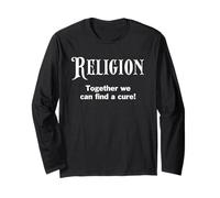 Religion: Together We Can Find A Cure Anti Religiious Joke Manche Longue