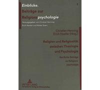 Religion Und Religiosität Zwischen Theologie Und Psychologie