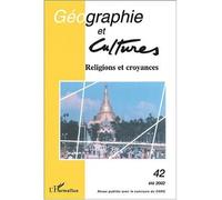 Religions et croyances Tome 42 - Collectif - L'harmattan - broché - Revue