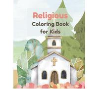 Religious Coloring Book For Children - Churches, Crosses, Noah's Ark