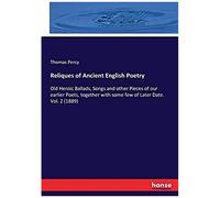 Reliques Of Ancient English Poetry