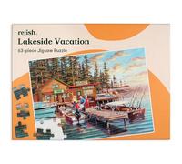 Relish Puzzle 63 pièces pour démence - Vacances au lac