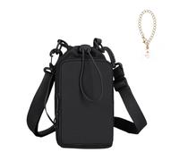 RELITRK Support de bouteille d'eau avec poche pour téléphone de 102/946 ml, porte-bouteille d'eau avec bandoulière réglable et breloque, manchon pour bouteille d'eau pour la marche, la randonnée, le