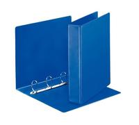 Reliure à 4 anneaux Esselte avec pochette frontale 6,2 cm bleu