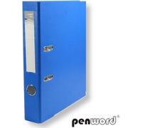 Reliure à anneaux A4 avec anneau de 5cm bleu