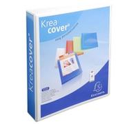 Reliure à anneaux Exacompta KREACOVER Blanc A4+ [10 Unités]