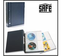 Reliure à anneaux recueillir l'album CD A4 Bleu Safe 486+10