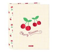 Reliure Ã Anneaux Safta Cherry Beige A4 (27 X 33 X 6 Cm)