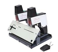 Reliure automatique de selle, agrafeuse électrique de bureau, machine à relier pour plaques et livres A3 avec protection contre les bourrages