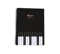 Reliure de musique en plastique pour documents de musique - Organisateurs de certificats - Convient pour les musiciens, les étudiants, les présentations
