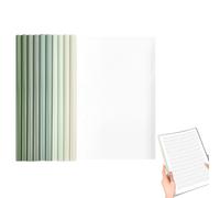 Reliure Dossier Baguette, Lot de 10 Relier Document A4, Reliure Dossier, Baguette Reliure A4, Reliure A4, Couverture Transparente pour Reliure pour Classification Documents, Bureau, Scolaire, Vert