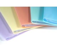 Reliure - EXACOMPTA - Chromaline Pastel - Transparent - 80 vues - A4 (24x32 cm)