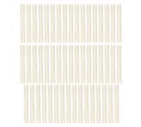 Reliure Plastique Dossier A4 Double Boucle, 50 Pièces, 19mm Diamètre, Capacité 180 Feuilles, Spirale Métallique Nylonée Or - Résistante et Durable, Compatible Systèmes 3:1, (Doré)