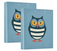 Reliure pour carnet de notes Lazy Zanies Owl Rugby 1,5 cm