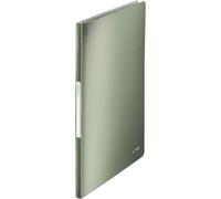 Reliure Protège-Documents A4, 40 Pochettes, 80 Pages, Pochettes Transparentes, Vert, Style