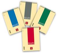 Reliure Spirale, Format 15x21, Papier Gsm 80, Feuilles 60, Intérieur 5m, Carré 5 Mm, 10 Pcs