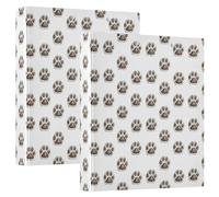 Reliures à 3 anneaux pour cahiers de 1 et 1/2 pouces avec pochette pour fournitures de bureau à couverture rigide