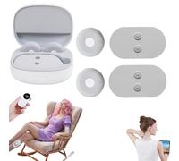 ReliveX Wireless Pulse Massager Kit for Pijnverlichting - 6 Modes & 16 Intensities for Effective Pain Relief,Unit with Charging Box, Rechargeable and Portable-A