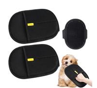 RELKLYU 2 Morceaux De S D'Épilation Et 1 Morceau De Pinceau en Silicone, Fournitures De Toilettage pour Animaux De Compagnie, Outils De Nettoyage des Cheveux, Accessoires pour Animaux De Compagnie.