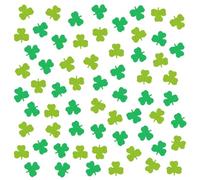 RELKLYU 30G Clover Confetti, Fournitures De Décoration De Fête, Confettis Lancé, Confettis Brillant, Décoration De Table De Fête.