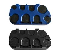 RELKLYU Boîte De Rangement en Plastique De Monnaie en 2 Pièces, Outil De Stockage De Pièces De Monnaie, Distributeur De Pièces, Adapté Aux Magasins, Aux Maisons, Aux Bureaux.