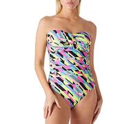 RELLECIGA Maillot de Bain Une pièce sans Bretelles pour Femme, Taille L