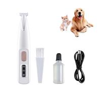 Relluxe - Silent Dog Paw Trimmer,Tondeuse Chien Professionnelle,Tondeuse pour Chien Rasoir pour Chiens Chat Faible Bruit,Tondeuse étanche et Rechargeable pour Pattes D'animaux