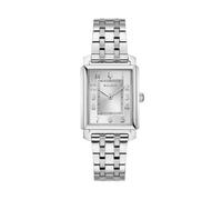 Bulova Montre femme Sutton Lady 96L349 – Quartz GL22, 25×37 mm, acier inoxydable, cadran argenté