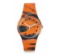 Swatch – Montre BARNS-GRAHAM'S ORANGE AND RED ON PINK Mod. SUOZ362