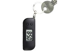 Reloj De Bolsillo Para Llavero - 6.6x2.5x0.5cm Reloj Digital Para Llavero, Luminoso en La Oscuridad Para Mochila, Relojs Electrónico Para Lavero Deportistas | Adolescentes Mujeres Hombres Niños Y