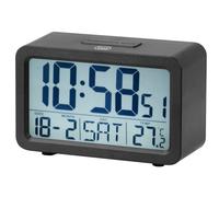 RELOJ DESPERTADOR TREVI SLD 3P60 DIGITAL ALARM CLOCK BLACK