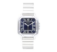 Reloj Hombre Chris Him Azul Plateado