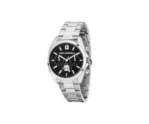 Reloj Karl Lagerfeld - Round Essentials 38 mm Mult Blk Day SS Br / 5 ATM