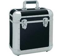 Reloop 60 Record Case Black - Pochette de Disque Classique, Construction extrêmement Robuste, Dessus Amovible, Rembourrage en Mousse, Noir