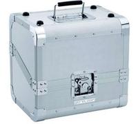 Reloop 80 Case 50/50 Slanted Silver - Valise Rangement 80 Vinyles Avec Séparation