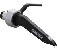 Reloop Concorde Black - Cellule à tête sphérique de construction robuste pour platine vinyle - Bon son, convient pour les scratches, (noir)