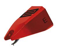 Reloop Ersatznadel Vibe - stylet elliptique spécial, particulièrement recommandé pour l'environnement des clubs et des studios, rouge