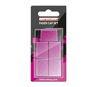 Reloop Fader Cap Set purple - 5 capuchons de fader, Revêtement en caoutchouc pour une bonne prise en main, Compatible avec la plupart des mixeurs et contrôleurs de DJ, violet