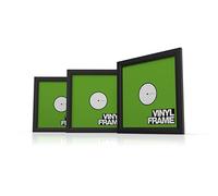 Glorious Music Cadres vinyles DJ 12'' Pack de 3 Noir