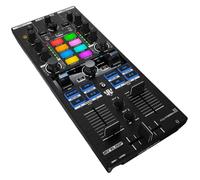 Reloop Contrôleur DJ Mixtour Pro – tout-en-un ultra‑portable 4 platines USB avec interface audio