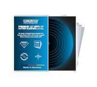 Reloop Pochettes vinyles 12" Premium, transparent, 100 pièces