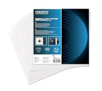 Reloop Premium 12'' Vinyl Polylined Inner Sleeves(50 pcs.) - Pochettes Intérieures Premium Reloop pour Vinyles 30cm, Revêtement Antistatique HDPE, 50 Pièces