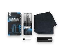 Reloop Premium Vinyl & Stylus Cleaning Set - Kit de Nettoyage Premium 4-en-1 pour Vinyles, CD et Cellules, avec Brosse en Fibre de Carbone et Spray 200 ML
