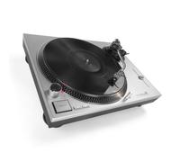 Reloop RP-2000 MK4 Silver - Tourne-Disque DJ contrôlé à Quartz avec entraînement Direct, Boutons métalliques au Toucher de qualité supérieure et Retour Tactile, Platine Disque en Aluminium moulé sous