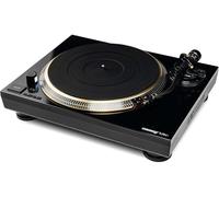 Reloop Platine hi-fi Turn 5 – Quartz, moteur DC sans balais, aluminium, noir-doré