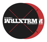 Reloop XTRM Scratching Set - feuille de glissement spéciale, tapis de glissement en feutre, grattage extrême et retournement, réduit la friction entre le tapis de glissement et le plateau